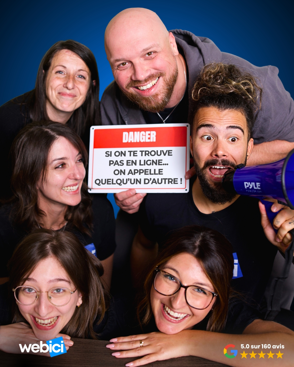L'équipe Webici — Team Danger